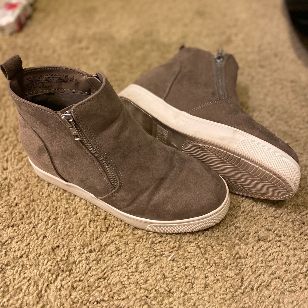 Wedged Booties
